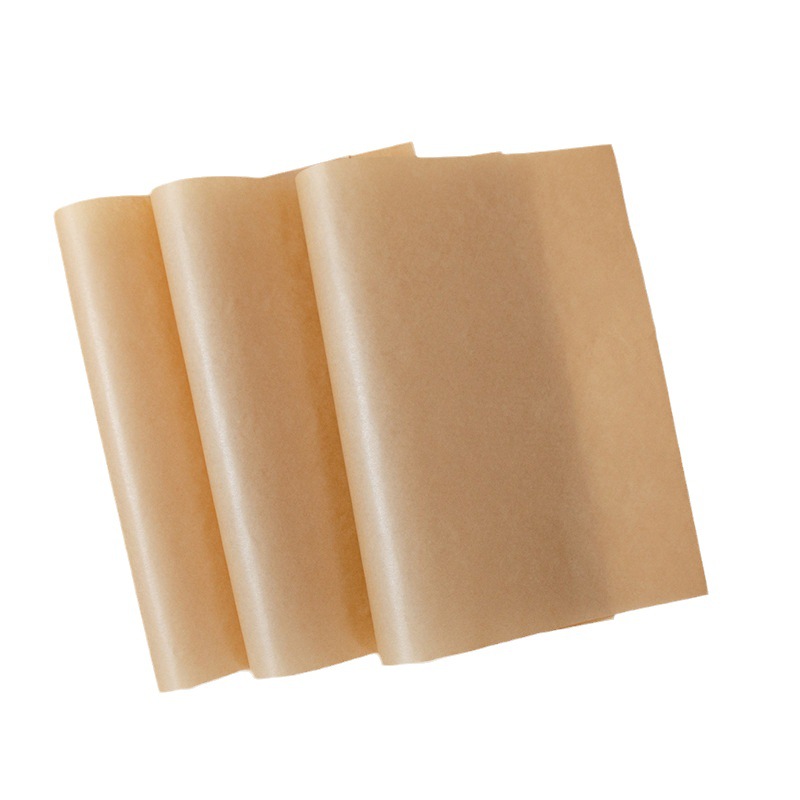 Cross-Border special color baking paper 200 pieces of 12x 16 inch non-stick silicone oil paper unbleached baking parchment paper