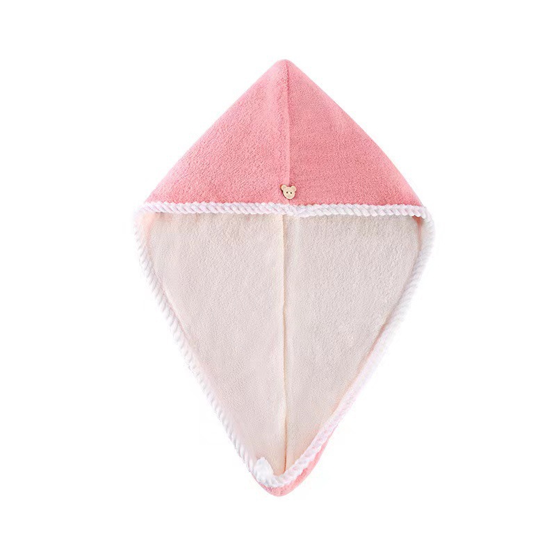 Dry Hair Cap, Double-layer Thickeneded, Super Absorbent, Quick-drying Hair Towel, Hair Towel, Turban, Turban, Shower Cap