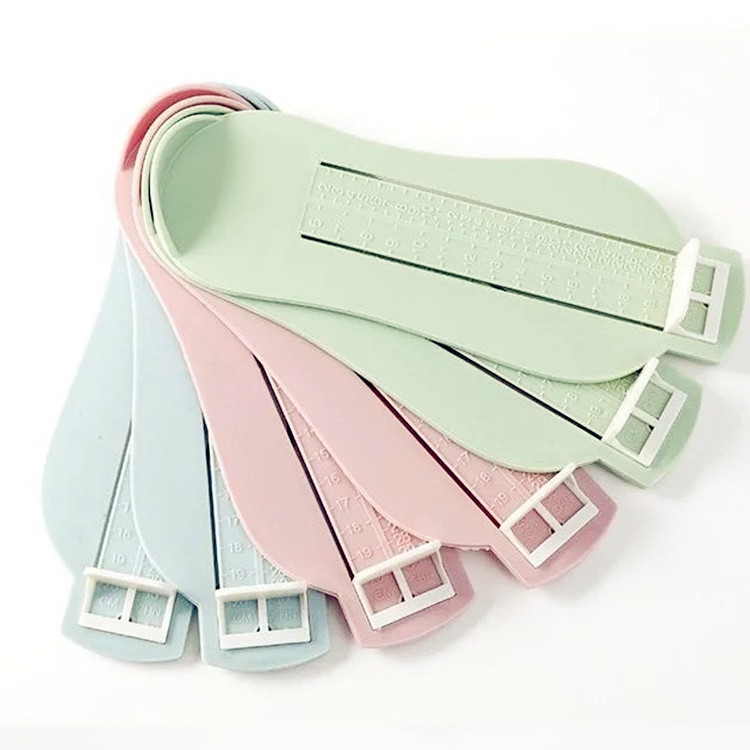 Factory wholesale children's foot length measuring ruler baby shoes baby children's foot length measuring device household