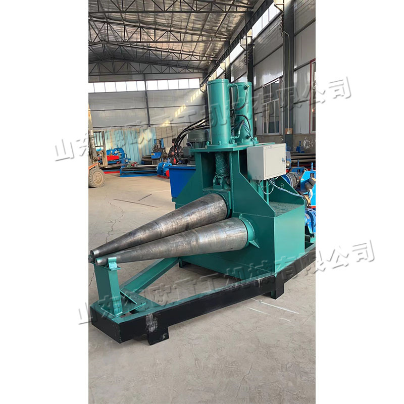 Bell Mouth Cone Rolling Machine Electric Hydraulic Metal Plate Rolling Machine Fully Automatic Stainless Steel Cone Rounding Machine
