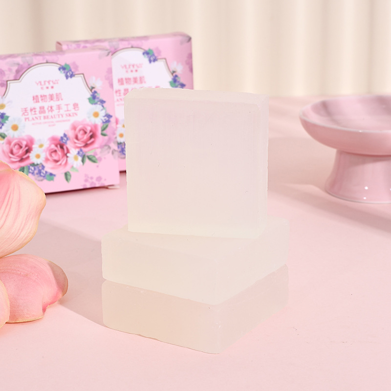 [Yelina] Crystal Soap Enzyme Active Crystal Soap Handmade Soap Cleansing and Moisturizing 70G