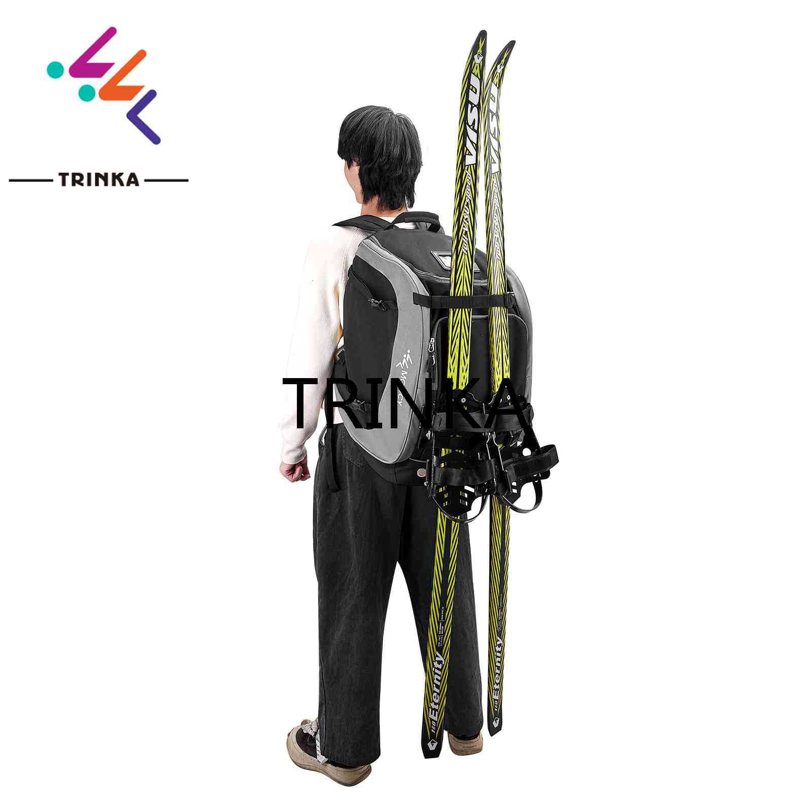 65L ski backpack snowboard equipment backpack outdoor helmet gloves goggles Boots Boots travel backpack