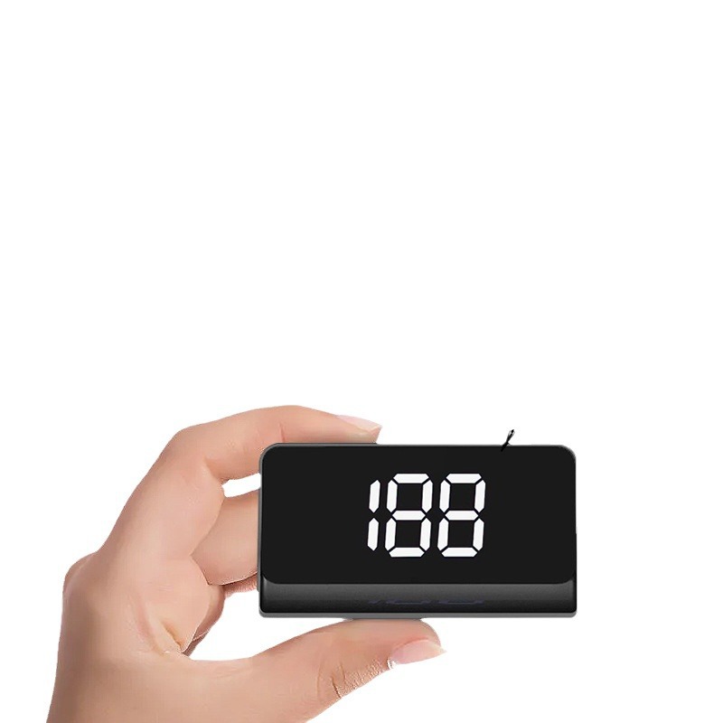 Quick Lianxing Beidou Car HUD Head-up Display Speed Measurement Radar Safety Warning Instrument Automatic Upgrade Speed Display