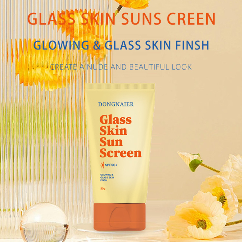 Cross-border Moisturizing Sunscreen for Brightening Skin Color UV Protection Facial Protection Sunscreen Isolation Protection Cream