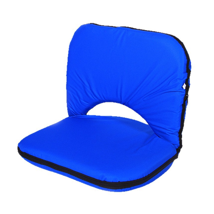 Factory Direct Portable Beach Chair Stainless Steel Metal Floor Chair Leisure Chair Customizable Backrest Chair