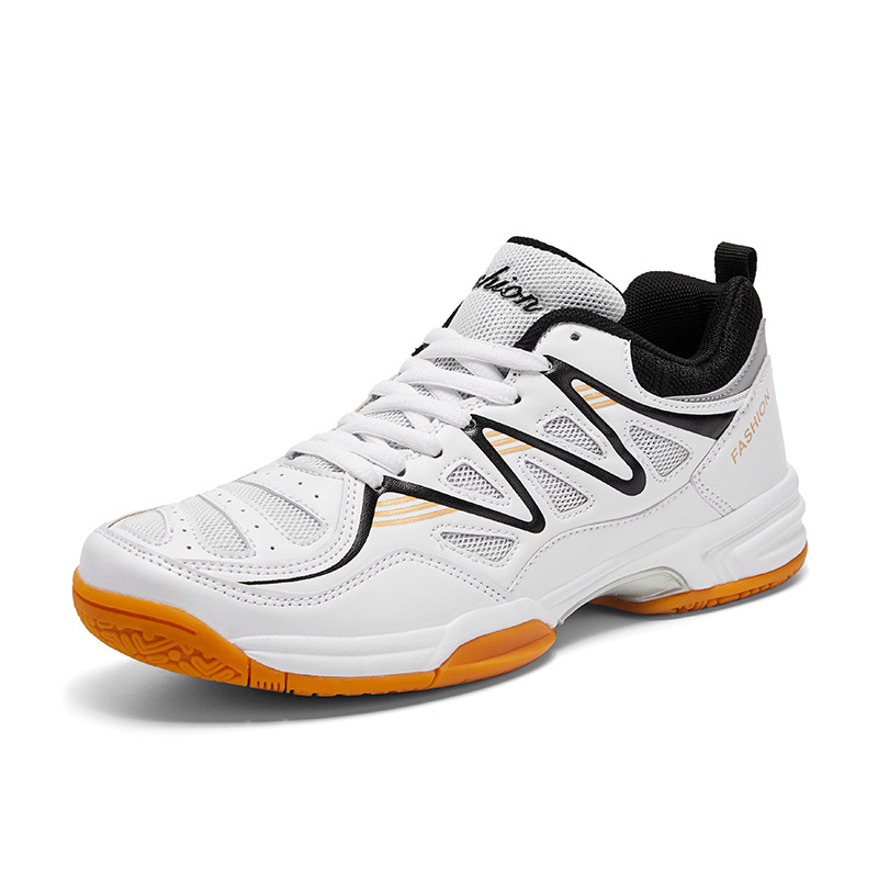 New Large Size Badminton Shoes Rubber Sole Student Sports Shoes Table Tennis Shoes Volleyball Shoes Tennis Shoes Running Shoes for Men