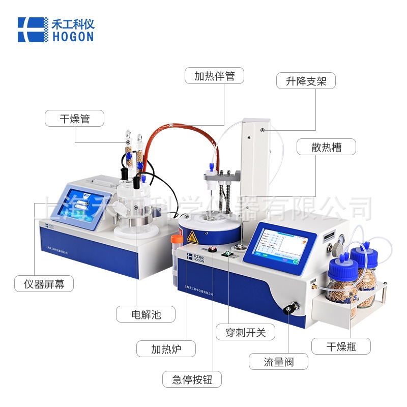 _Akf-Is2020C Car-Feishu Water Determination Instrument_Kartridge Heating Method Coulomb Moisture Meter