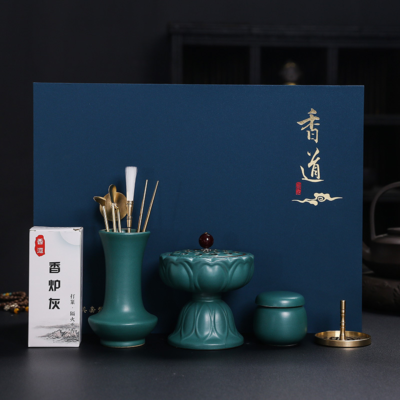 Entry incense suit gift box incense seal tool incense tool incense seal mold incense hand gift LOGO printing