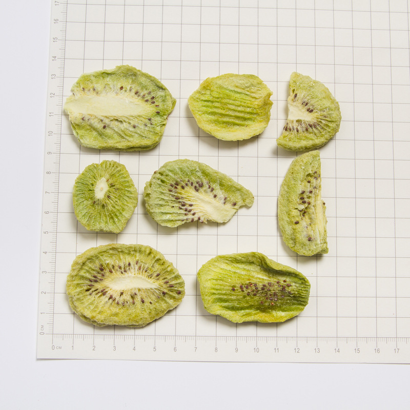 Factory Direct freeze-dried kiwi fruit dried dehydrated dried kiwi fruit crisps non-fried casual snacks ready to eat