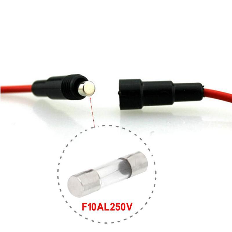 Fuse line with cigarette lighter bus line with car charger bus line with fish clip line with cigarette lighter bus