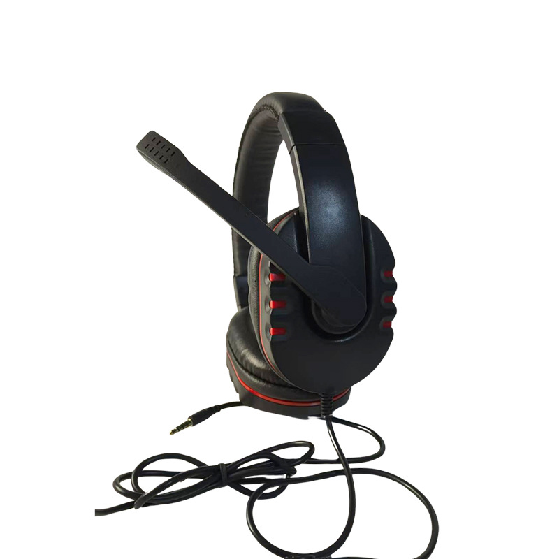 Headset manufacturers wholesale headsets wired headphones electric competition chicken Internet cafe headphones listening to voice debate with microphone headphones