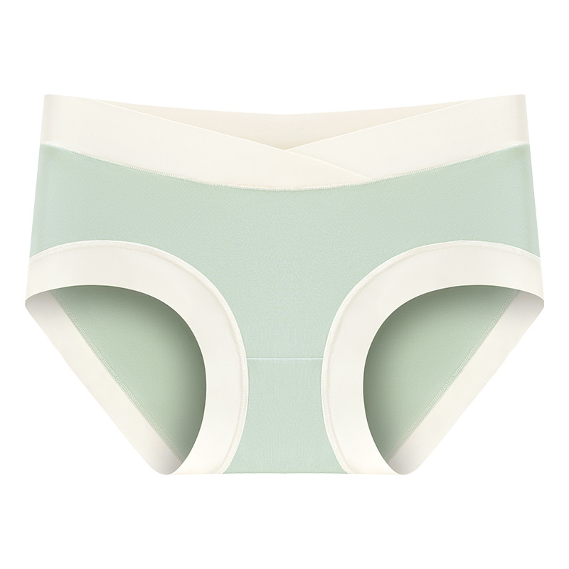 5A Antibacterial Modal Pregnant Women's Underwear Women's Low Waist Abdomen-supporting Early, Middle and Late Pregnancy Pure Cotton Crotch Traceless plus size Shorts