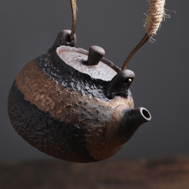 Heat Preservation Tea Stove Candle Base Ceramics Japanese-style Stoneware Teapot Tea Warming Ware Vintage Household Teapot Tea Stove Tea Set