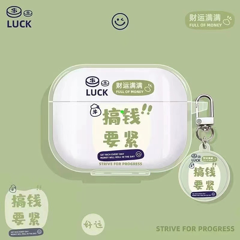 Customized Painted Transparent Tpu Soft Shell Airpodspro2 Apple Bluetooth Headset Transparent Soft Shell