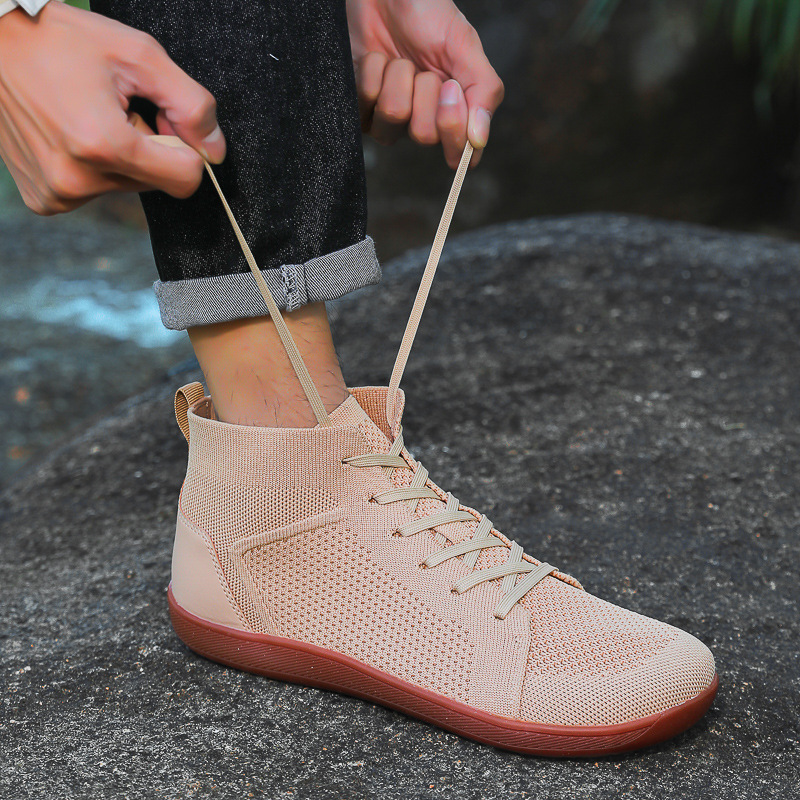 New Couple Outdoor Mesh Shoes plus size Trendy Shoes Casual Fashion Men's Shoes Riding Climbing Lace-Up Shoes Women's Hiking Shoes