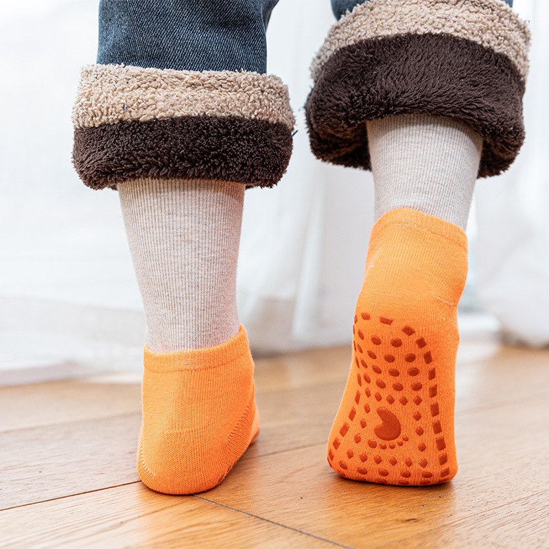 Children's Playground Short-tube Disposable Non-slip Yoga Socks Summer Adult Sports Invisible Sweat-absorbent Anti-fall Floor Socks