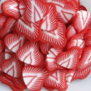 Simulation 1cm fruit slice large fruit slice soft pottery fruit slice cream glue slime simulation cake accessories