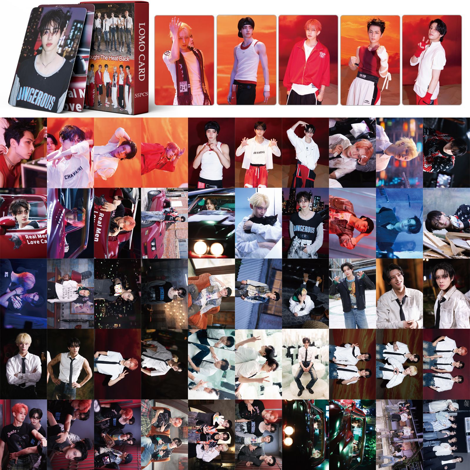 in stock 55 E-Group Cards Brought The Heat Back Little Kapak Sung JUNGWON JAKE