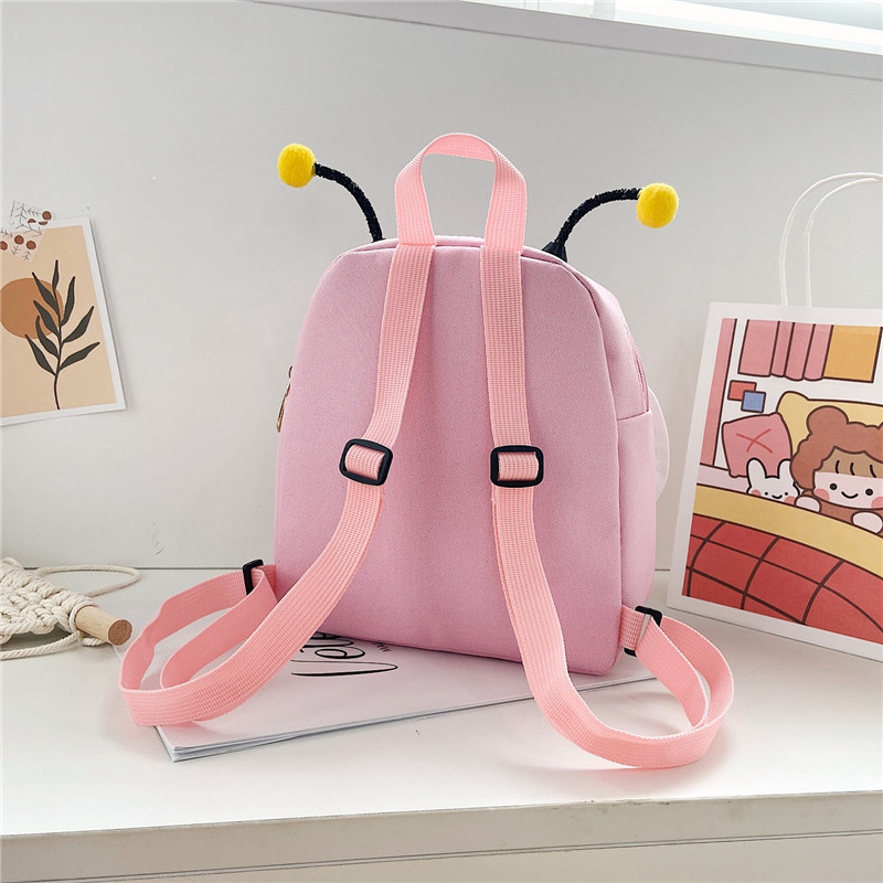 New Cute Little Bee Anti-Lost Children's Backpack Boy Cartoon Backpack Baby Kindergarten Girl School Bag