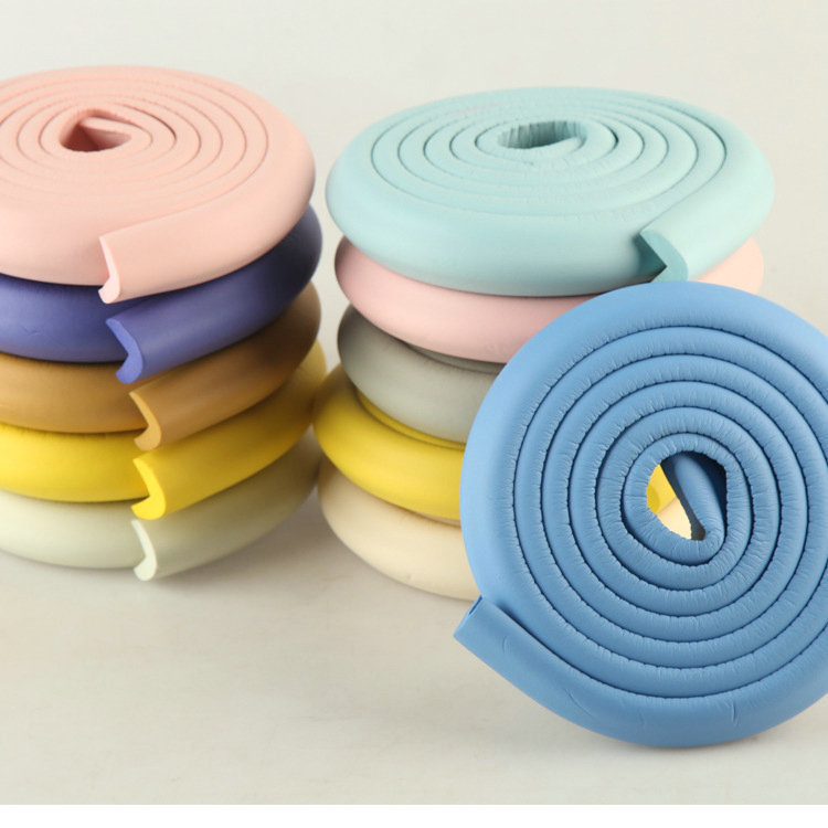 Factory direct anti-collision bar kindergarten L-shaped thickened protective bar baby safety children's anti-collision bar wholesale