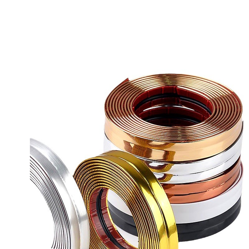 Cross-Border Self-Adhesive Yin and Yang Corner Protection Decorative Strips, Ceramic Tile Closing Strips, Door and Window Edge Pressure Seams, Waterproof and Anti-Collision Stickers, Edge Strips