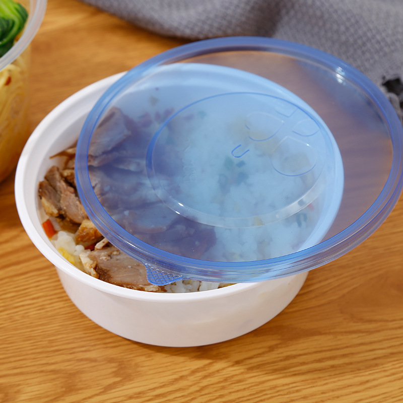 120 Caliber Plastic Takeout Food Containers, Fresh-Keeping Lunch Boxes, Customizable Food-Grade Microwave-Safe, Customizable Color Printing