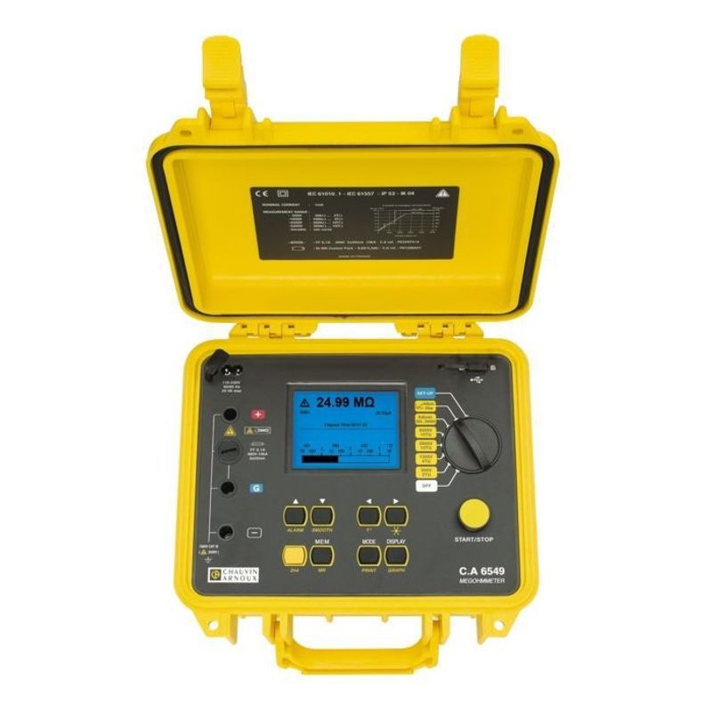 France CA6549 insulation resistance tester megohmmeter ChauvinArnoux high performance imported