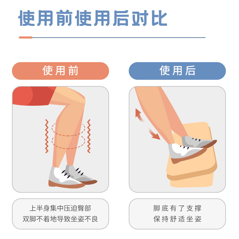 Foot Pad Ottoman Office Good Piano Foot Pedal Desk Anti-warping Erlang Leg Steps Foot Stool