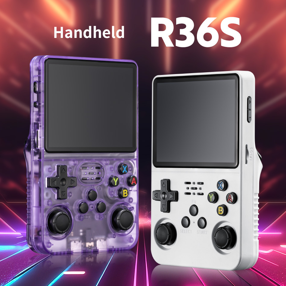 Cross-Border R36S Game Handheld 3.5 High-Definition Large Screen Gta Retro Classic Portable Arcade Psp Handheld Game Console