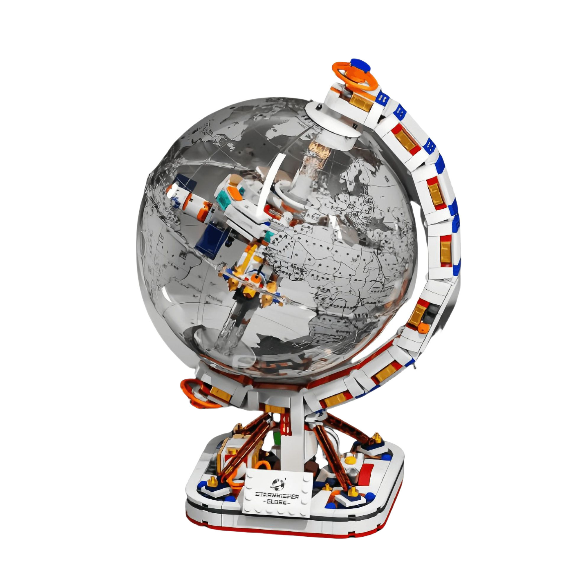 Kai Zhile 90104 Globe Compatible with Lego Luminous Trendy Play Educational Assembled Building Blocks Toy Gift Ornaments