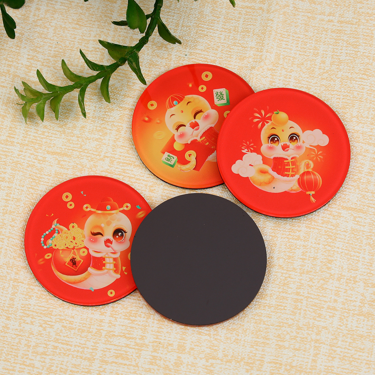 Holiday Gift Children's Coin Purse Year of the Snake Mascot Gift Primary School Student Prize Kindergarten Birthday Souvenir