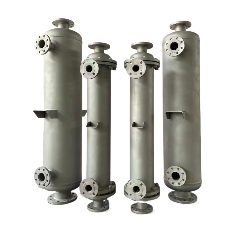 Stainless Steel Heat Exchanger Steam Wrapped Condenser Gas Cooling Reflux Multi-Tube Heat Exchanger Cooler