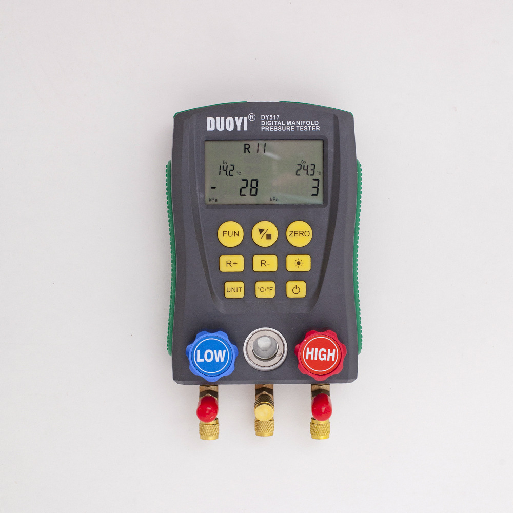 Duoyi Dy517 Car Air Conditioner Repair Digital Refrigerant Meter Air Conditioner Fluoride Meter Household Air Conditioner Coal Liquid Meter