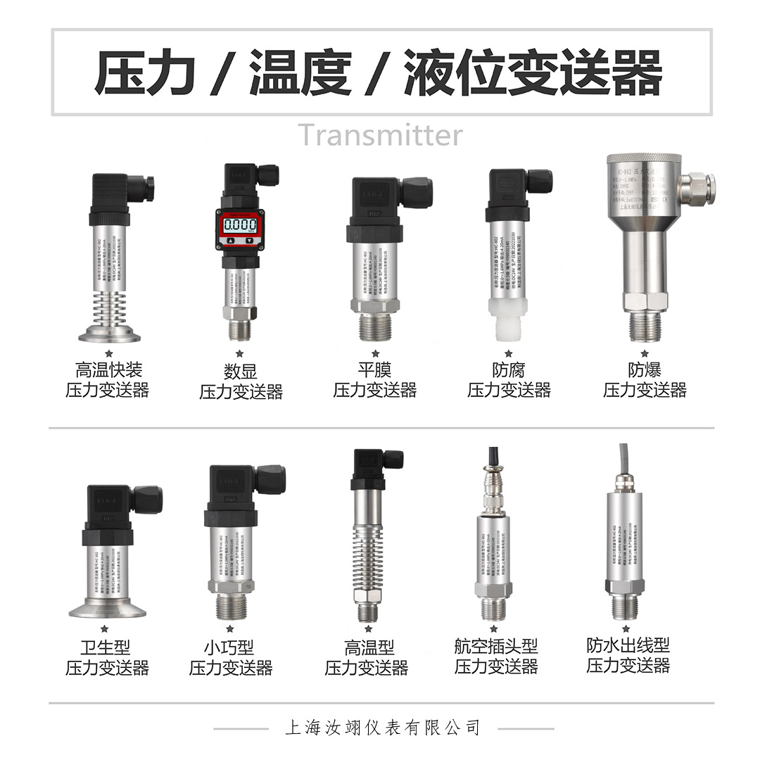 Compact pressure transmitter diffused silicon pressure sensor 4-20MA high precision constant pressure water supply liquid pressure
