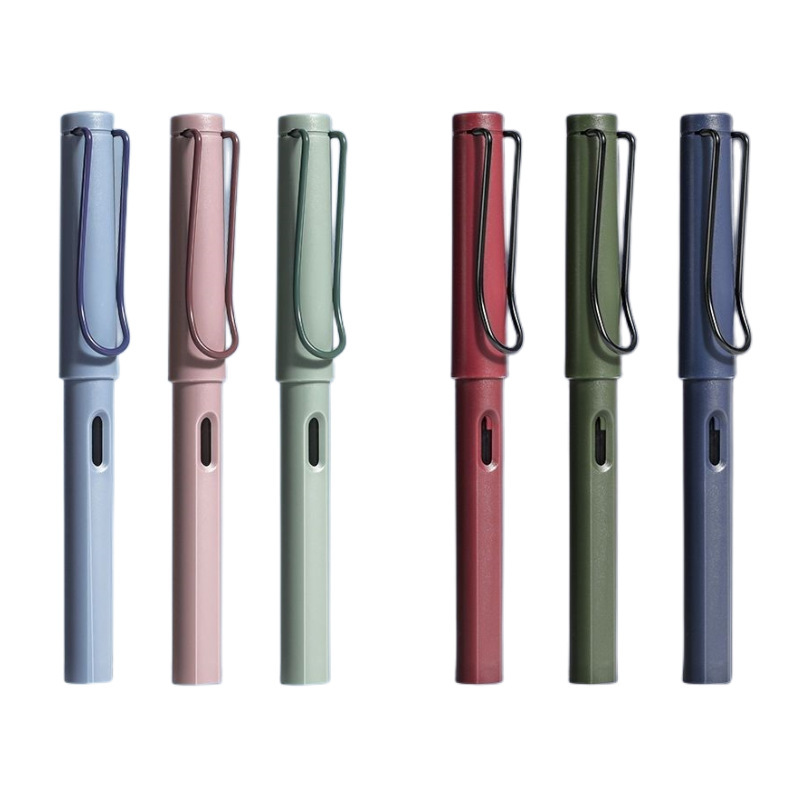 Morandi Pen Can Change Ink Sac Student Positive Writing Pen Practice Ink Sac Dual-purpose Pen Wholesale