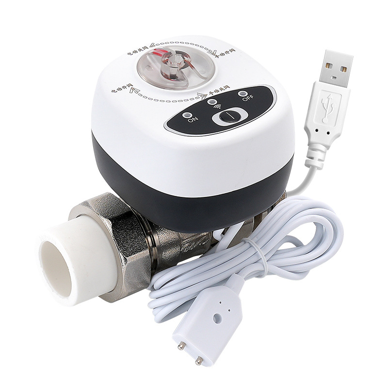 Shuixiang Has Integrated with Mijia Smart Water Leak Protection Valve, Water Immersion Guard Sensor, Gas Alarm, and Self-Closing Valve