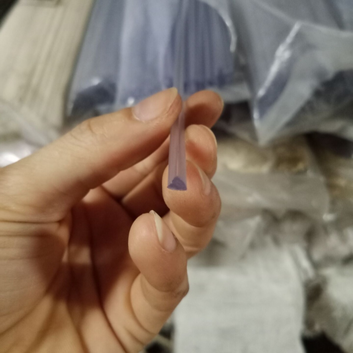 PVC UPVC welding rod single-strand round 2.0mm three-strand 2.5*7 3.0 45mm double-strand triangle