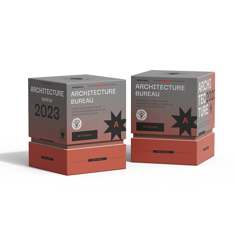 High-End Cosmetics Book-Shaped Box, Heaven and Earth Cover Packaging Box, Custom Jewelry Box, Souvenir Gift Box, Custom Logo Printing