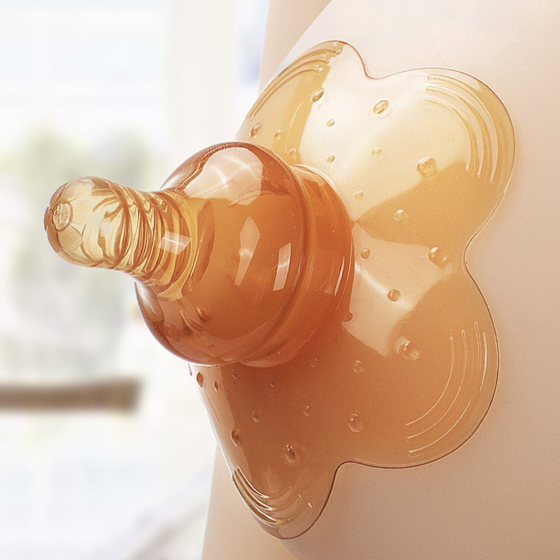 Factory direct nipper cover double-layer protection anti-bite shield breast patch ultra-thin invagination feeding artifact lactation bra