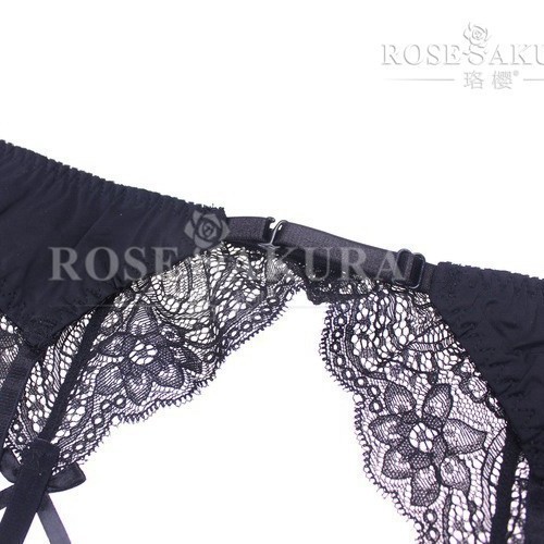 Luo Ying 0303 Ribbon Garter Belt Adjustable Size Belt Stockings Stockings Accessories Garter