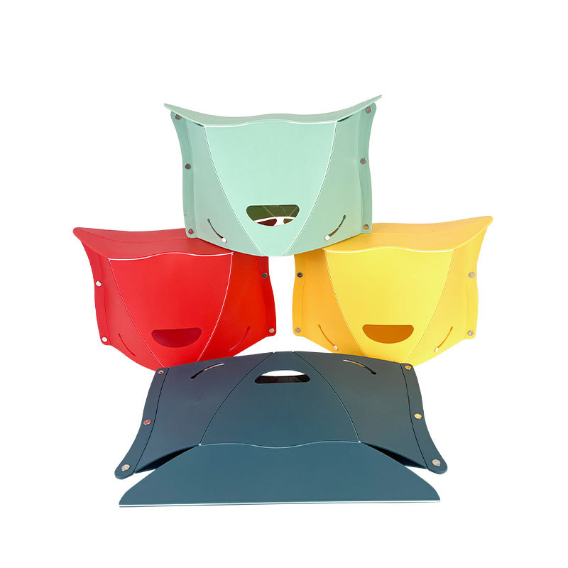 Wholesale Plastic Folding Stool Outdoor Camping Fishing Portable Mazar Household Storage Folding Stool Simple Bench