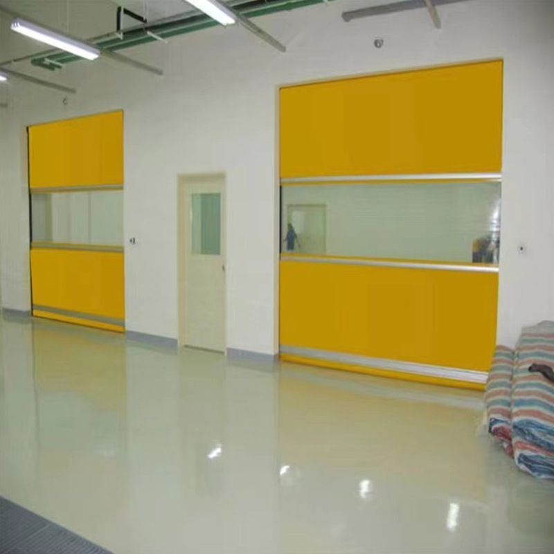 Factory supply PVC fast rolling door fast door rolling door welding robot partition arc-proof rolling door