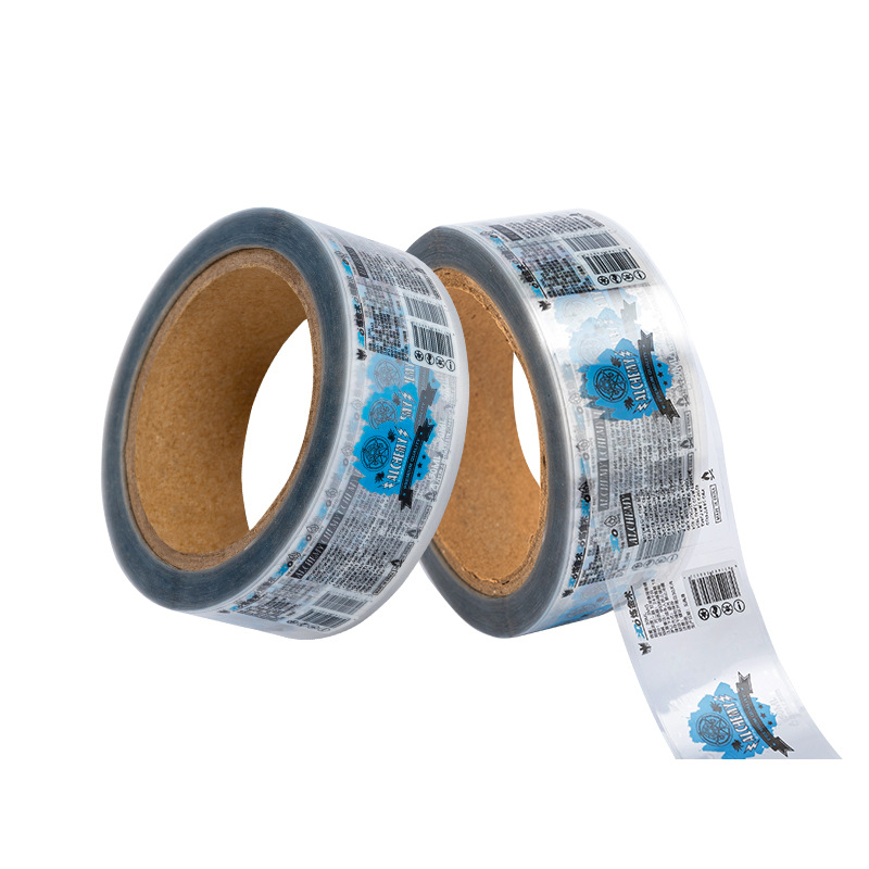 Factory Customized PVC shrink film product packaging box POF Heat Shrinkable film transparent PT sealing film label customized