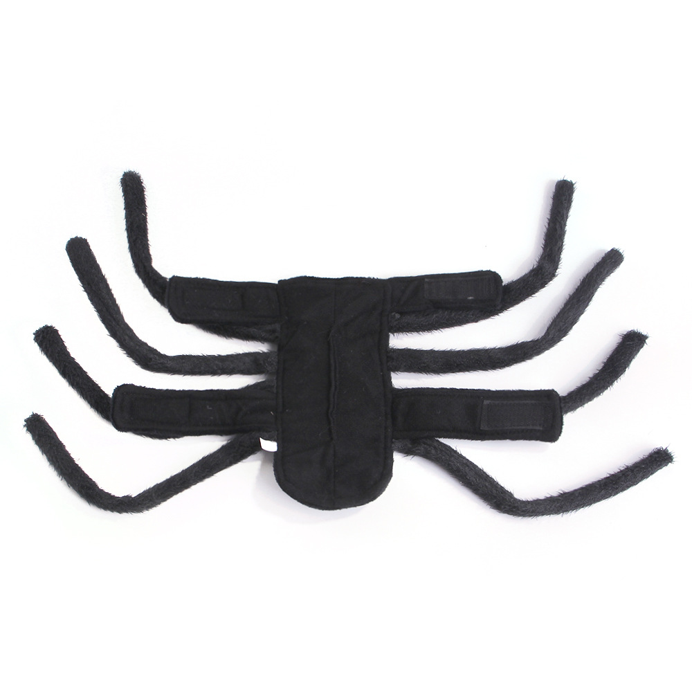 Amazon Pet Halloween Funny Spider Harness Creative Cat Dog Small Dog Transformation Costume