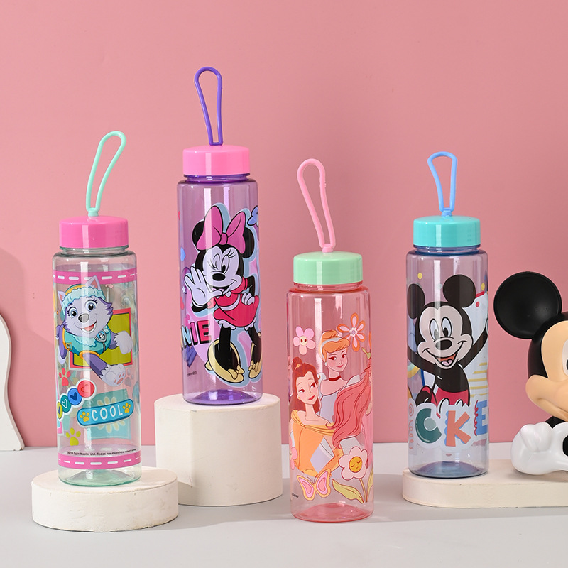 Кросс-браузерный большой объем креативный пластиковый стакан для домашних животных сок молочный чай спортивный стакан с веревкой