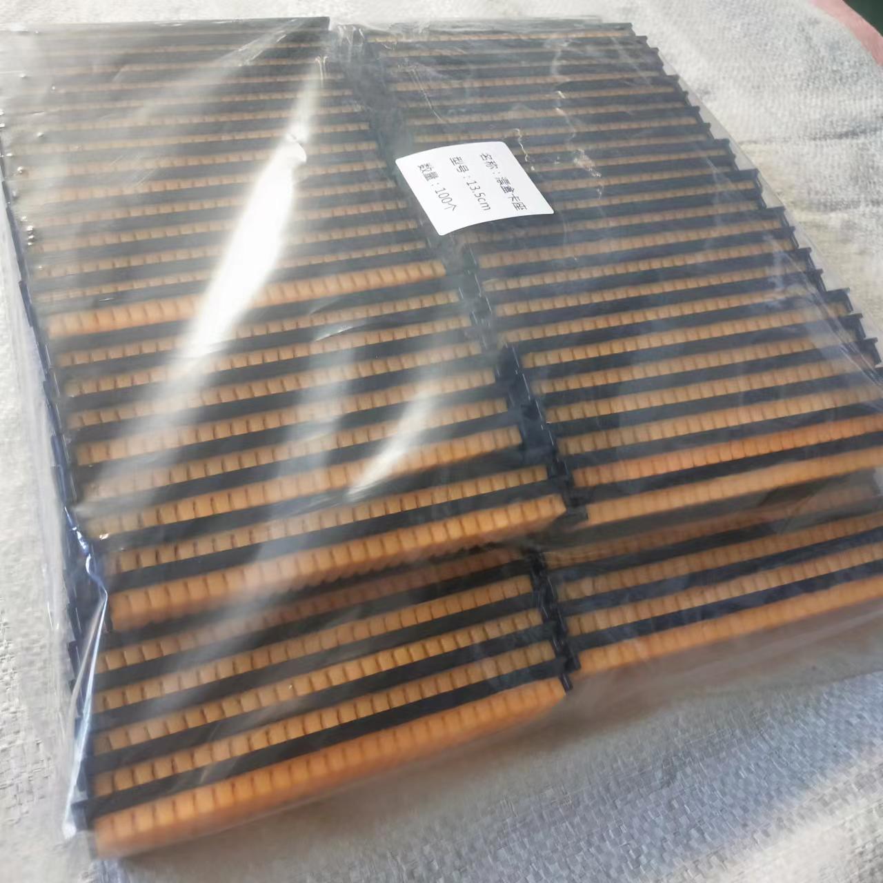 Floating Box Silicone Card Holder Fishing Float Clip Card Holder Base Bracket Slot Plastic Strip Fishing Box Refitting Accessories Fishing