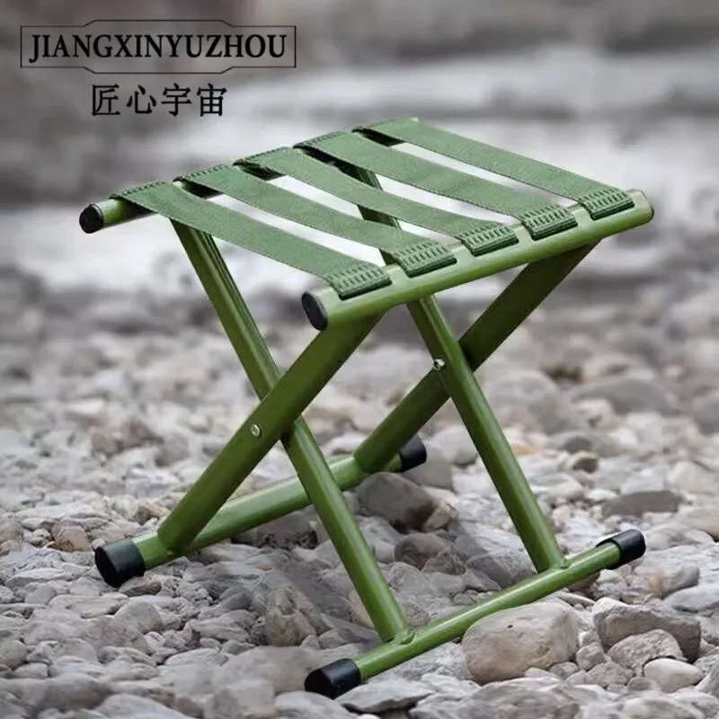 Folding Stool Mazar Fishing Artifact Outdoor Durable Fishing Stool Portable Thickeneded Mazar Household Foldableing Stool Portable