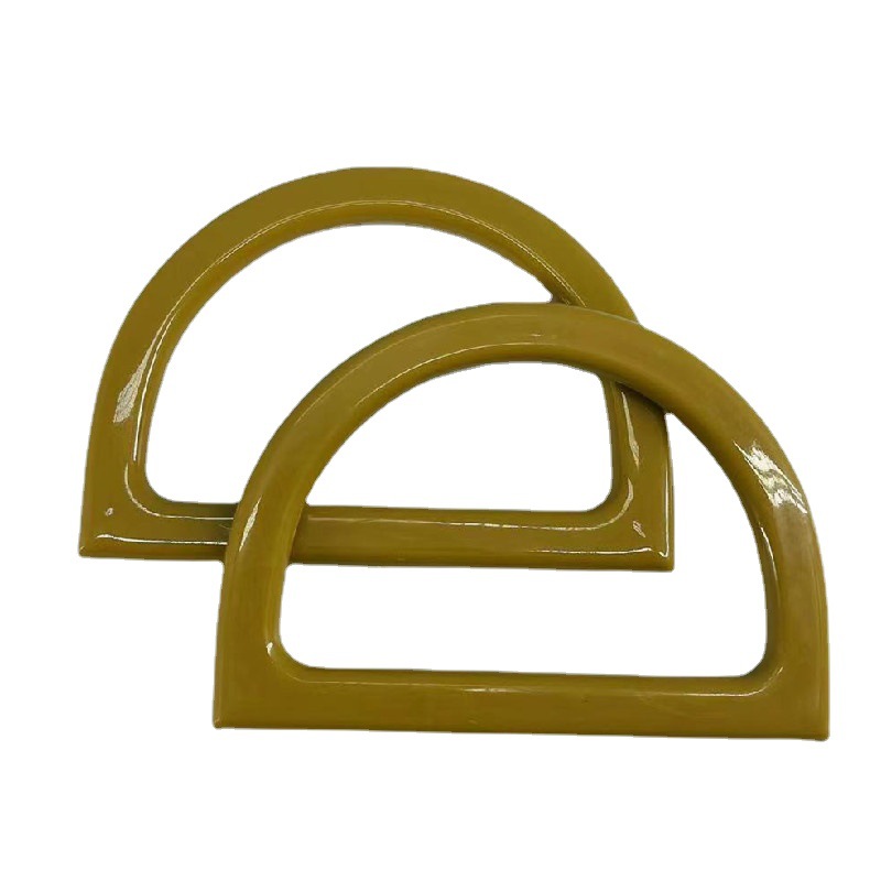 Новая весенняя коричневая ручка для сумки из смолы