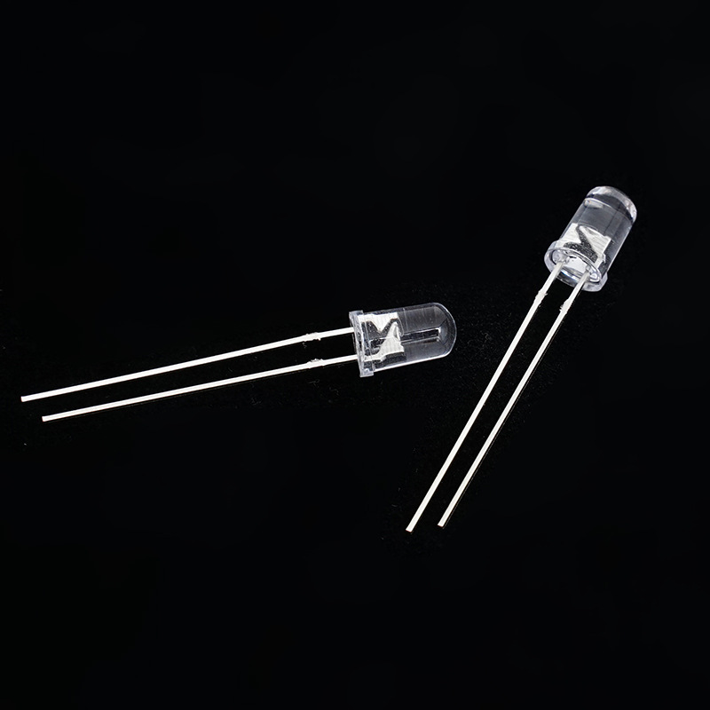 F5 Colorful Slow Flashing Led Lamp Beads Round Head Voltage Stabilized Edge Indicator Light High Brightness Plug-In 5mm Light-Emitting Diode