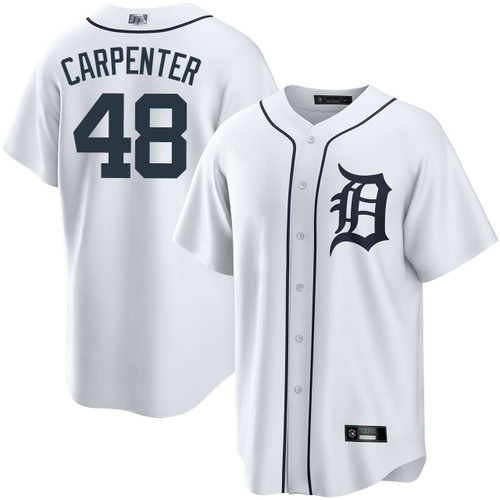 European and American Cross-Border Professional Baseball Uniforms, Softball Uniforms, American Baseball Shirts Customized Detroit Tigers